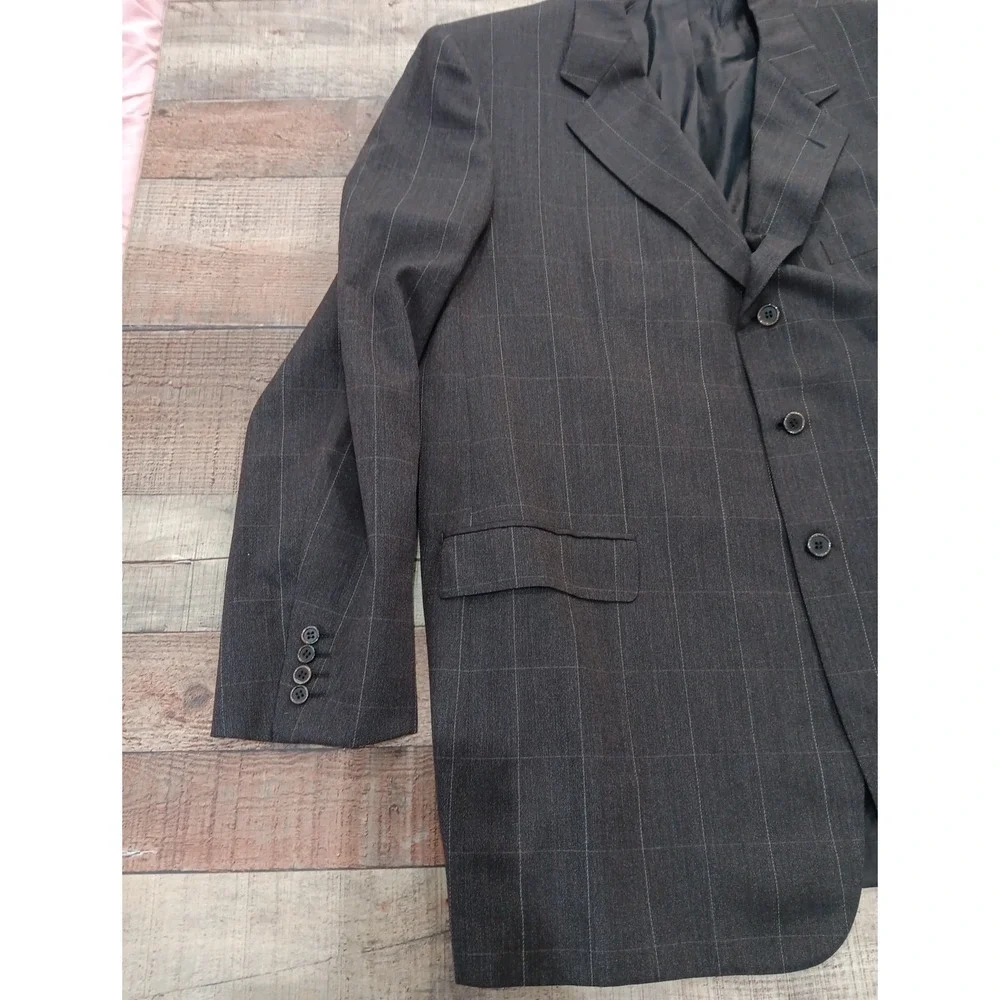 BRIONI Mens Italy Traiano Brown  Suit Jacket Blazer 100% Wool 50 L 2346‎